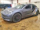 2022 Tesla Model 3 Gray vin: 5YJ3E1EC3NF114557