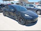2022 Tesla Model 3 Performance Dual Motor All-wheel Drive Черный vin: 5YJ3E1EC6NF275887