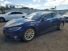 2018 Tesla Model S Blue vin: 5YJSA1E29JF285709