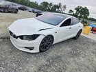 2020 Tesla Model S White vin: 5YJSA1E48LF412339