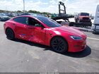 2021 Tesla Model S Plaid Tri Motor All-wheel Drive Красный vin: 5YJSA1E68MF452083
