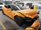2021 Tesla Model S Plaid Tri Motor All-wheel Drive Оранжевый vin: 5YJSA1E69MF448785