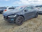 2016 Tesla Model X Gray vin: 5YJXCBE29GF017175