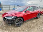 2018 Tesla Model X Burgundy vin: 5YJXCBE2XJF113002