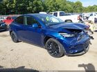2021 Tesla Model Y Long Range Dual Motor All-wheel Drive Синий vin: 5YJYGAEE7MF112097