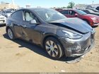 2021 Tesla Model Y Long Range Dual Motor All-wheel Drive Gray vin: 5YJYGAEEXMF136894