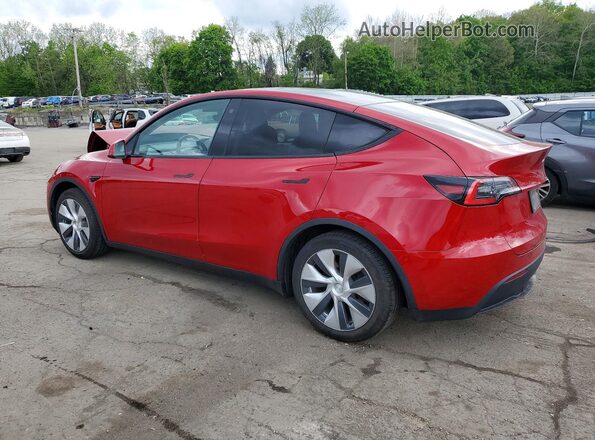 5YJYGDED9MF116645 2021 TESLA MODEL Red Tył lewy