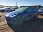 2020 Tesla Model Y Синий vin: 5YJYGDEE0LF031815