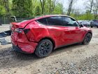 2021 Tesla Model Y Red vin: 5YJYGDEE0MF072138