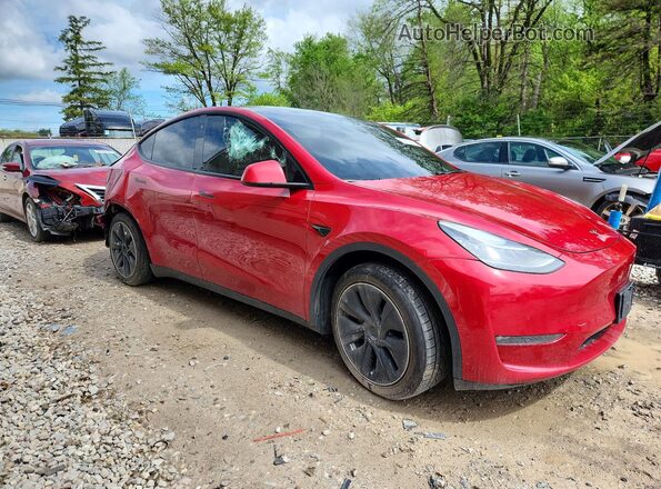 5YJYGDEE0MF072138 2021 TESLA MODEL Red Front right