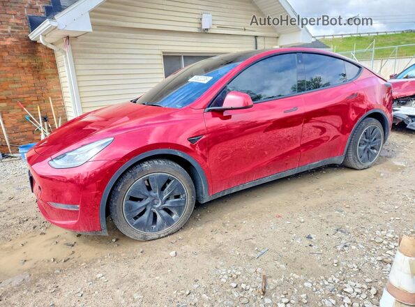 5YJYGDEE0MF072138 2021 TESLA MODEL Red Front left