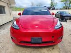 2021 Tesla Model Y Red vin: 5YJYGDEE0MF072138