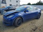 2021 Tesla Model Y Синий vin: 5YJYGDEE2MF061593