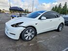 2021 Tesla Model Y White vin: 5YJYGDEE2MF086476