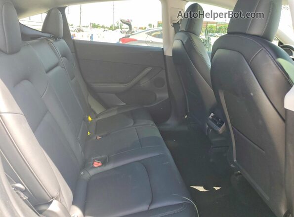5YJYGDEE3MF108243 2021 TESLA MODEL White Սալոնի հետևի տեսք