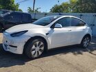 2021 Tesla Model Y White vin: 5YJYGDEE3MF188465