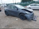 2021 Tesla Model Y Long Range Dual Motor All-wheel Drive Gray vin: 5YJYGDEE3MF251600