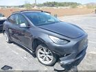 2021 Tesla Model Y Long Range Dual Motor All-wheel Drive Gray vin: 5YJYGDEE4MF082218