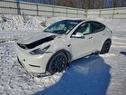 2021 Tesla Model Y White vin: 5YJYGDEE4MF179533