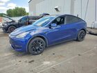 2021 Tesla Model Y Blue vin: 5YJYGDEE4MF207363