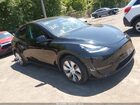 2021 Tesla Model Y Long Range Dual Motor All-wheel Drive Black vin: 5YJYGDEE5MF064634