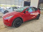 2021 Tesla Model Y Burgundy vin: 5YJYGDEE5MF187544