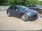 2021 Tesla Model Y Long Range Dual Motor All-wheel Drive Gray vin: 5YJYGDEE6MF233494