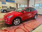 2020 Tesla Model Y Red vin: 5YJYGDEE7LF014462