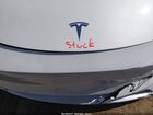 2021 Tesla Model Y Long Range Dual Motor All-wheel Drive White vin: 5YJYGDEEXMF140302