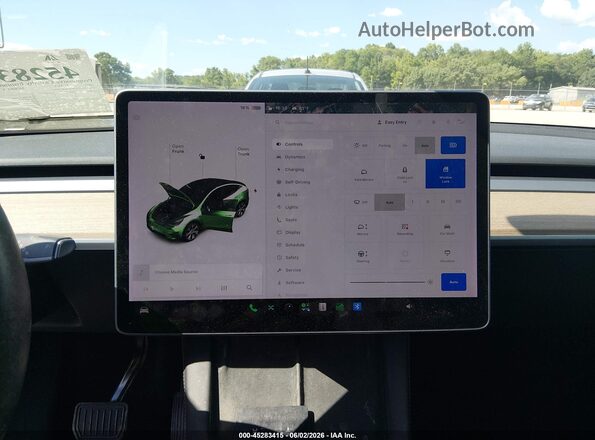 5YJYGDEEXMF140302 2021 TESLA MODEL Y White 