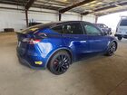 2021 Tesla Model Y Blue vin: 5YJYGDEF1MF277914