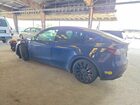 2021 Tesla Model Y Blue vin: 5YJYGDEF1MF277914