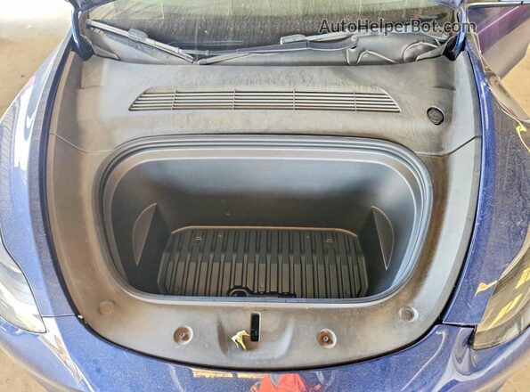 5YJYGDEF1MF277914 2021 TESLA MODEL Blue Widok wnętrza z tyłu