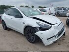 2021 Tesla Model Y Performance Dual Motor All-wheel Drive White vin: 5YJYGDEF7MF298251