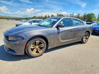 2016 Dodge Charger Sxt Gray vin: 2C3CDXHG6GH355471