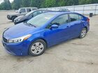 2017 Kia Forte Lx Blue vin: 3KPFL4A77HE126556