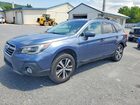2018 Subaru Outback 2.5i Limited Blue vin: 4S4BSAKC3J3333756