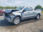 2024 Chevrolet Silverado K1500 Custom Gray vin: 1GCRDBEK9RZ148285