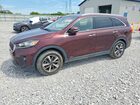 2019 Kia Sorento Ex V6 Maroon vin: 5XYPHDA59KG537908