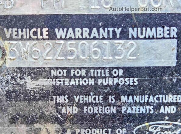 3W62Z506132 1963 MERCURY MONTEREY White Vista interior trasera