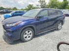 2020 Toyota Highlander L Blue vin: 5TDCZRAH1LS005172