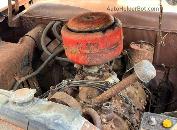 B1MP140147 1951 FORD CUSTOM Brown Dashboard view