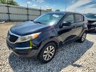 2016 Kia Sportage Lx Черный vin: KNDPBCAC1G7867766