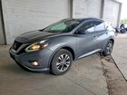 2018 Nissan Murano Sv Серый vin: 5N1AZ2MG7JN123095