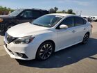 2019 Nissan Sentra Sr White vin: 3N1AB7AP4KY254731