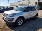2016 Ford Explorer Xlt Silver vin: 1FM5K8D86GGB25760