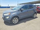 2018 Ford Ecosport Se Gray vin: MAJ6P1UL4JC179892