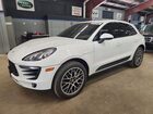 2016 Porsche Macan S White vin: WP1AB2A55GLB50620