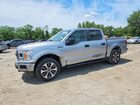 2020 Ford F150 Supercrew Silver vin: 1FTEW1EP5LFA53410