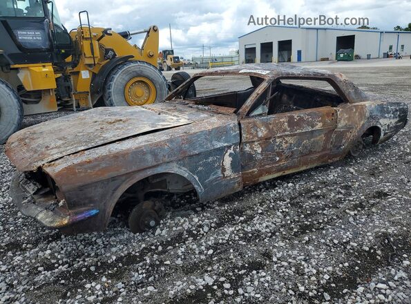 6F07C289944 1966 FORD MUSTANG Burn Առջևի ձախ երեք քառորդ տեսարան